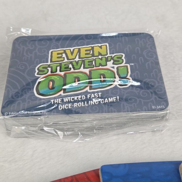 Even Stevens Odd Wicked Fast Dice-Rolling Game Educational Insights Complete - Picture 7 of 12